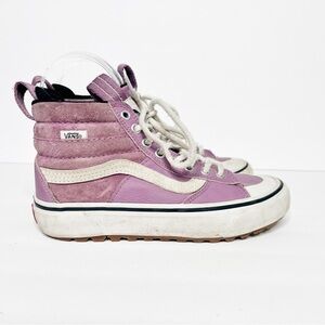 Vans Sk8-Hi Mte 2.0 Purple High Top Sneakers Size 6 Women’s